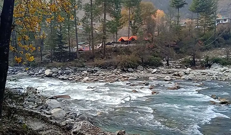 Camping in Kasol