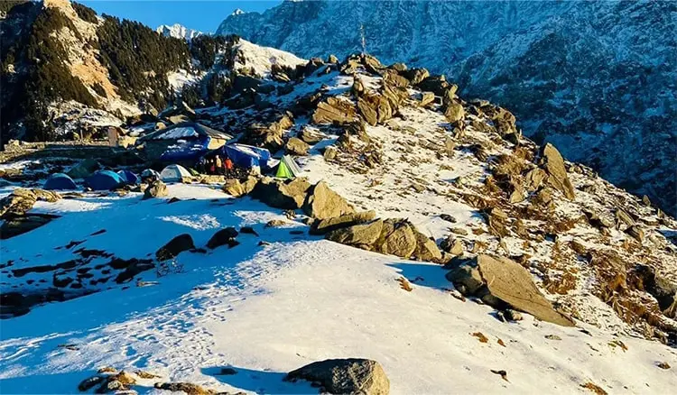 Triund Trek in April